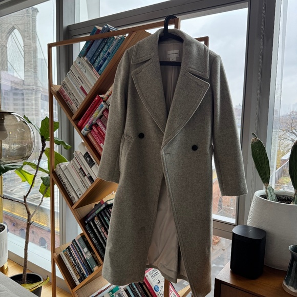 Club Monaco Jackets & Blazers - Club Monaco Gray Daylina Coat